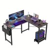 New Computer Desk L Shaped Desk Office Desk Storage Cpu