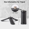 MUZIRI KINOKOO Fuji Mini Tripod with 1/4" Screw Compatible with
