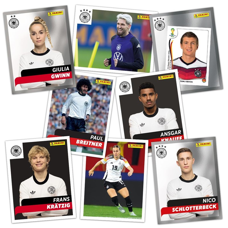 Panini DFB 2025-125 Years Football History Sticker Collection (Box of