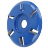 Wood Turbo Carving Disc 9cm 6 Teeth Milling Cutter Woodworking