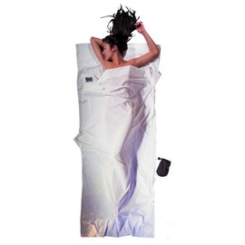 Cocoon Reisedecke aus Baumwolle, naturfarben, 213 x 89 cm