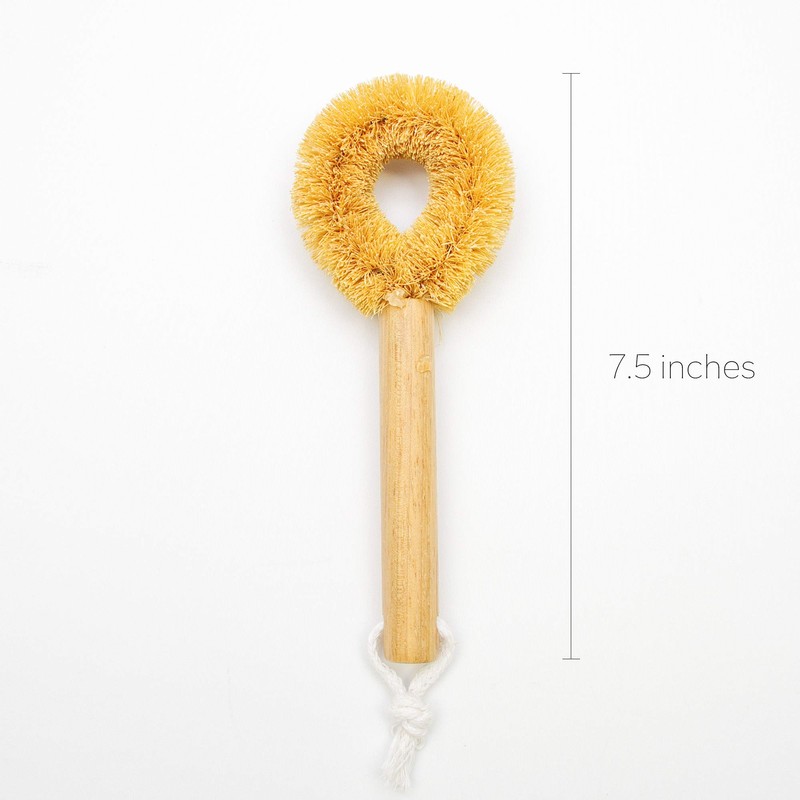 Tawashi a Kitchen Scrub Brush with Handle for Dish, Pan,