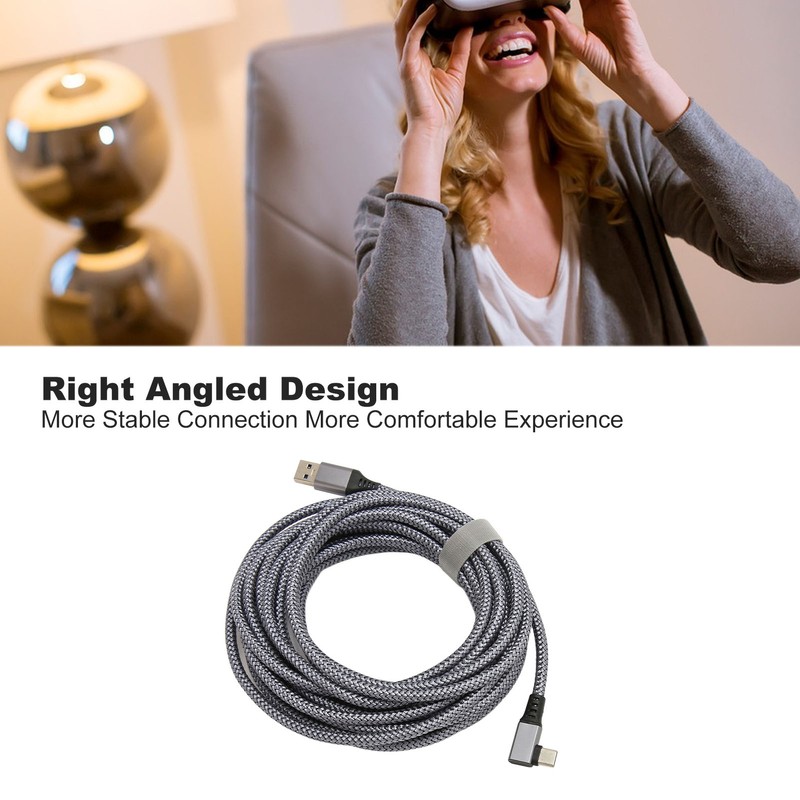 for Quest 2 Link VR Cable Nylon Braiding High Speed