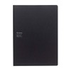 KOKUYO Campus Document Storage Cover Notebook, Semi B5 No-613B-D, Black | Notebook / Memo Cover Notebook