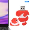 Cartoon U Disk Red Clownfish Appearance High Speed Bulk Storage