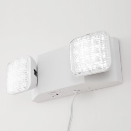 TANLUX LED Emergency Lights with Battery Backup, Commercial Emergency Light Fixtures for Business Home Power Failure Emergency Exit Sign Lighting with 1.0 Meter Plug in Cord AC120V UL Listed