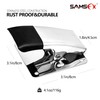 SAMSFX Fish Cleaning Board Tools Fillet Clamp w/Screws Deep-Jaw Fish