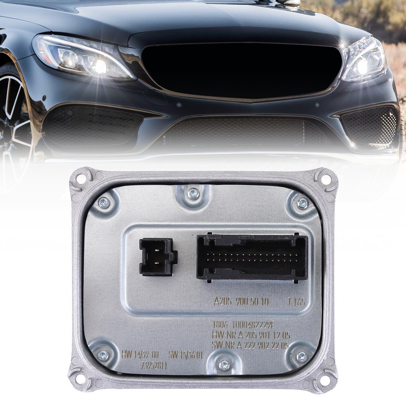 Oskkude A2059005010 LED Headlight Ballast Control Unit Module Compatible with