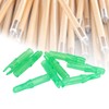 100pcs Archery Arrow Nock Durable Plastic Insert Arrow Nocks Light