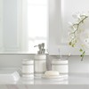 Motifeur Bathroom Accessories Set, 4-Piece Ceramic Bath Accessory Complete Set