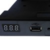 2X SFR1M44-U100K Black 3.5 Inch 1.44MB USB SSD Floppy Drive