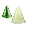 Relaxdays Set of 48 Plant Cloches, Green
