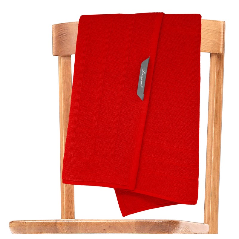 Lashuma Bathroom Door Mat 50 x 70 cm Scarlet Red