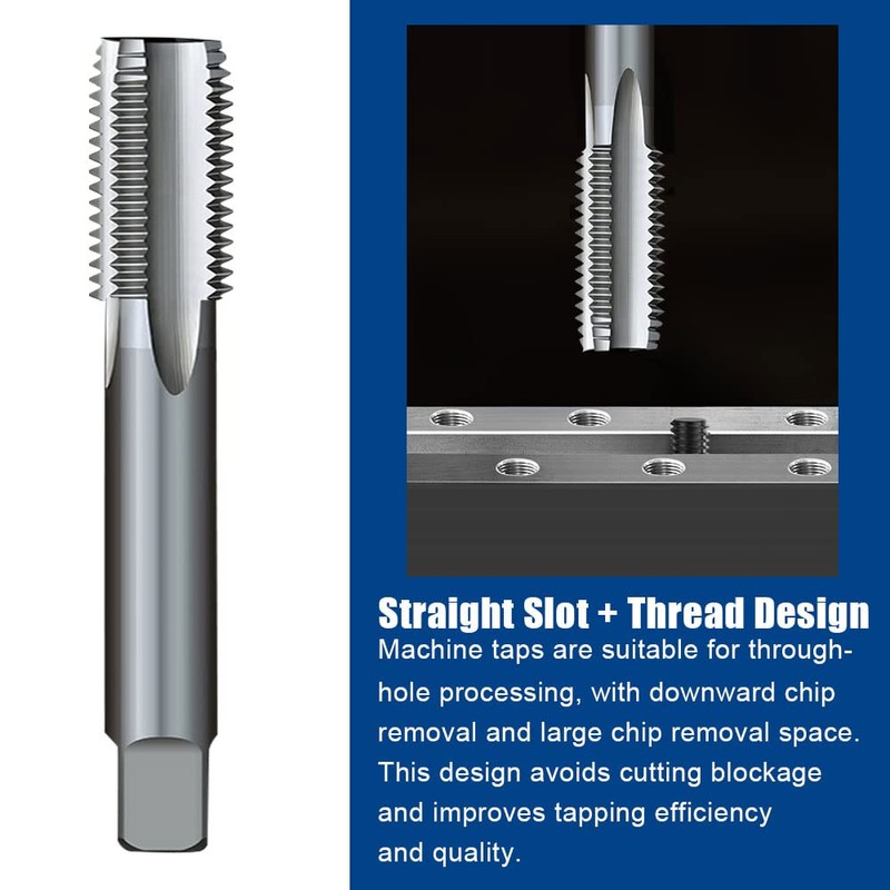 Machine Tap HSS Tap Through Hole Straight Nut Suitable for