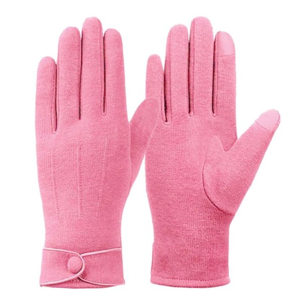 Fadsace Women's Winter Gloves Warm Windproof Touchscreen Gloves for Girls