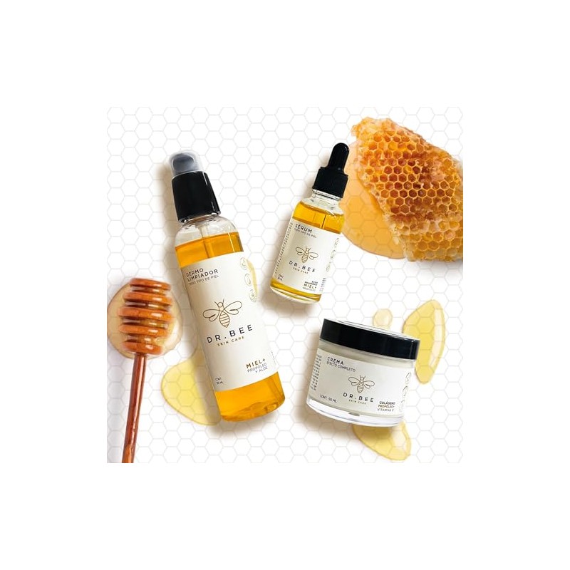 Kit Cuidado Facial Natural Pasos Skin Care Dermolimpiador Sérum Crema