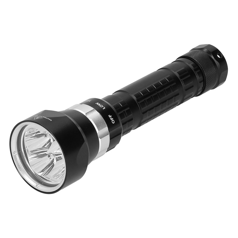 D40 Aviation Magnesium Aluminum Alloy Diving Waterproof Portable LED Flashlight