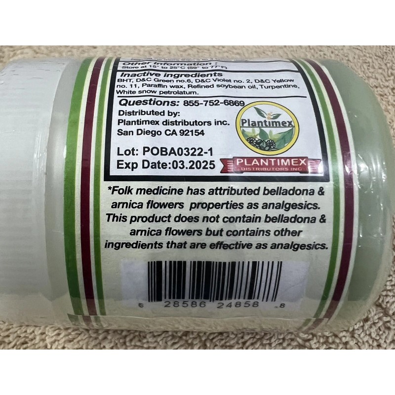 Alma Belleza Ointment Flores de Belladona & Arnica Belladona 100g