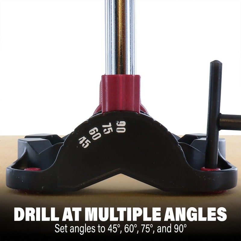 Milescraft 1318 DrillMate Portable Drillling Guide – Precision Drilling Jig