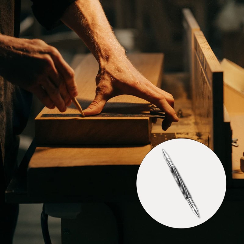 Dual Head Nail Setters, Spring Nail Setter Punch Hammerless Nail