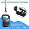 SDTC Tech 8IN Mini Short Bungee Cords with Carabiner Hooks