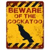 Print Crafted - Beware Of The Cockatoo | Vintage Metal