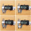 AUTOTOOLHOME Dowel and Tenon Center Transfer Plugs Point 1/4", 5/16",