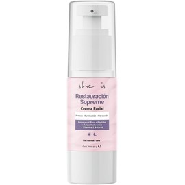 SHE IS SKINCARE Crema Facial Restauración Supreme con Péptidos y Resveratrol 50g, Todo Tipo de Piel