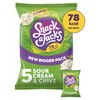 Snack a Jacks Crispy Sour Cream and Chive, Green, 19