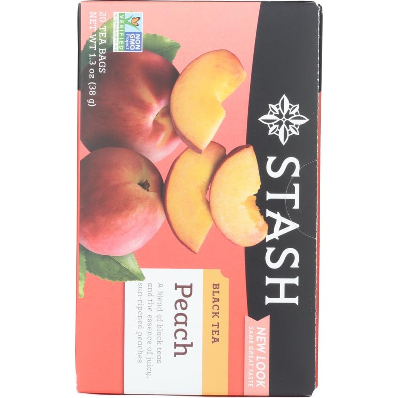 Stash Tea Peach Tea, 20 ct, 2 pk