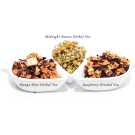 T7 TEA Loose Tea Gift Set (Herbal Teas 3 Flavors, 2oz)