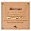 AHAETH Mawmaw Gifts Necklace for Women Grandma Birthday Wedding Ideas