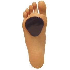 Ball of Foot (Metatarsal) Gel Pads, 1 Pair, 1/8" Thick, Self Sticking