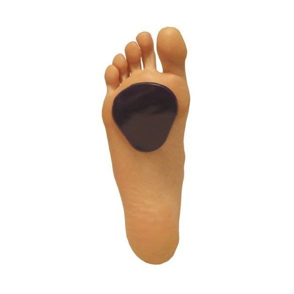 Ball of Foot (Metatarsal) Gel Pads, 1 Pair, 1/8" Thick, Self Sticking