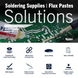 MG Chemicals 8342-10ML RA Rosin Flux Paste, 9.5 g Syringe