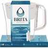Brita 36089 6-Cup Denali Water Filter Pitcher with Filter -