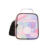 hype Bags Pastel Prints Polyester Unisex Lunch Box in Multi-Coloured