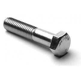 1/2-20 x 1 1/2 Hex Head Bolts, Stainless Steel Grade 18-8 Hex Head Cap Screws, Partially Threaded 1.25 inches of Thread, Fine Thread, Thread Diameter: 1/2 inch, Length: 1 1/2 inches (Quantity: 50)