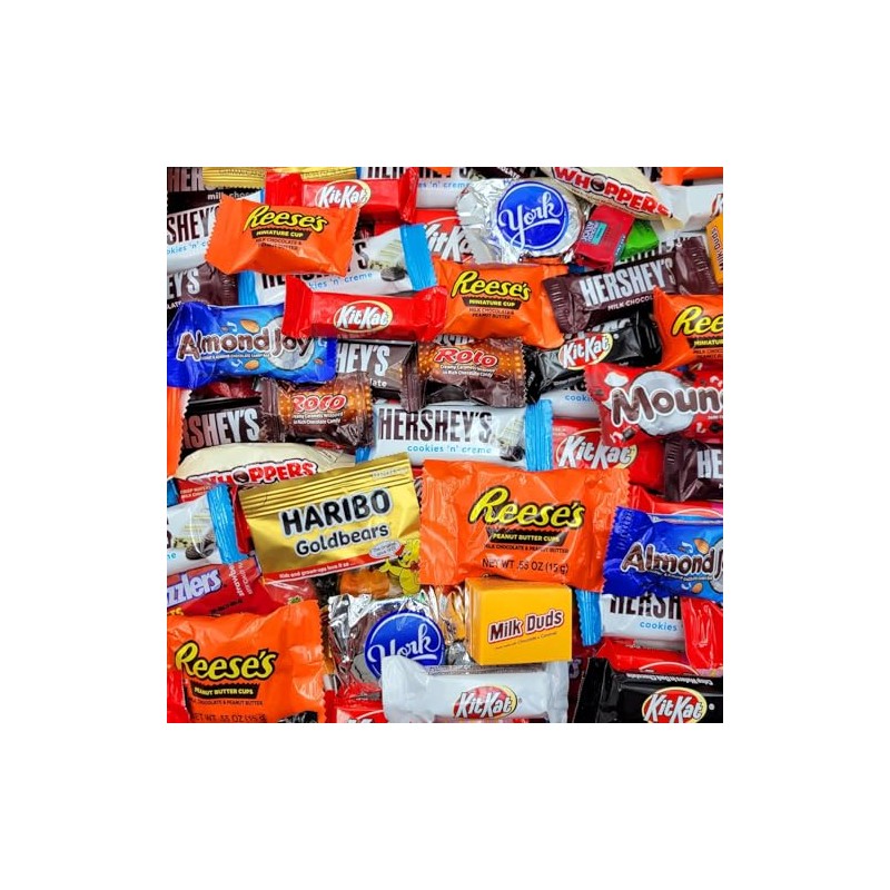 Assorted Chocolate Candy Variety Pack - 5lb Bulk Chocolate Candy