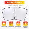 autopart2021 Car Sun Shade Windshield Window Sunshade Cover For Volvo