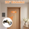 WanderGo Door Viewer 200° Wide Angle with Zinc Alloy Privacy
