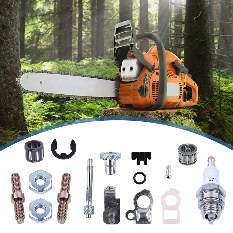 AUMEL Chain Adjuster Tensioner Bar Stud Nut Kit for Stihl