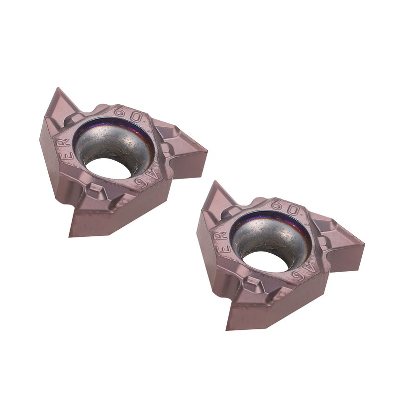 10Pcs Threading Inserts CNC Lathe Indexable Carbide Blade Turning Tool