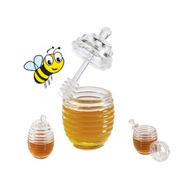 Honey pot honey honey syrup dispenser potty Chop honey pot 0.2 liter
