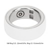 Smart Health Ring Stainless Steel Waterproof 23mah Lightweight Sleep Health