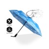 SY COMPACT Travel Umbrella Automatic Windproof Umbrellas Strong Compact Umbrella