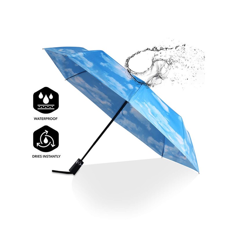 SY COMPACT Travel Umbrella Automatic Windproof Umbrellas Strong Compact Umbrella