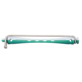 Comair 3012016 Cold Wave Rollers 2-Colour Set of 12 Round Rubber White / Green