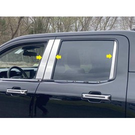 Upgrade Your Auto 6pc Luxury FX Pillar Post Trim for Ford Maverick 2022-2025 Super Crew