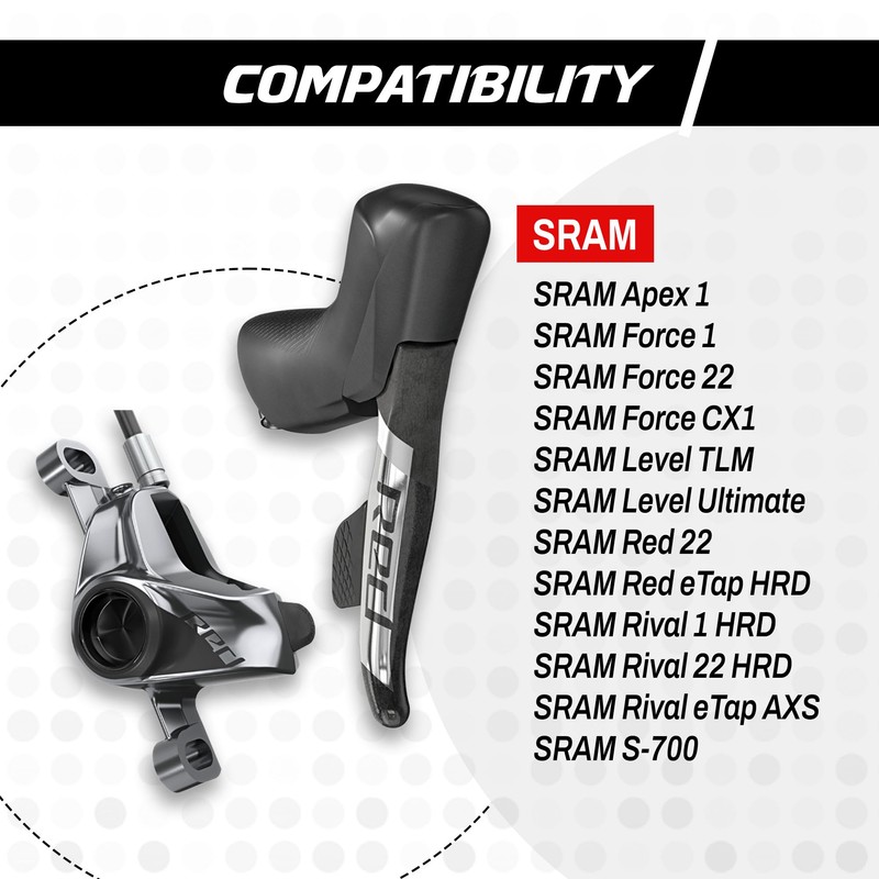 epic Disc Brake Pads for SRAM Red, Apex, Rival, Force